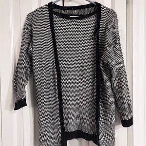 Calvin Klein Monochrome Women's Cardigan and Tank Top